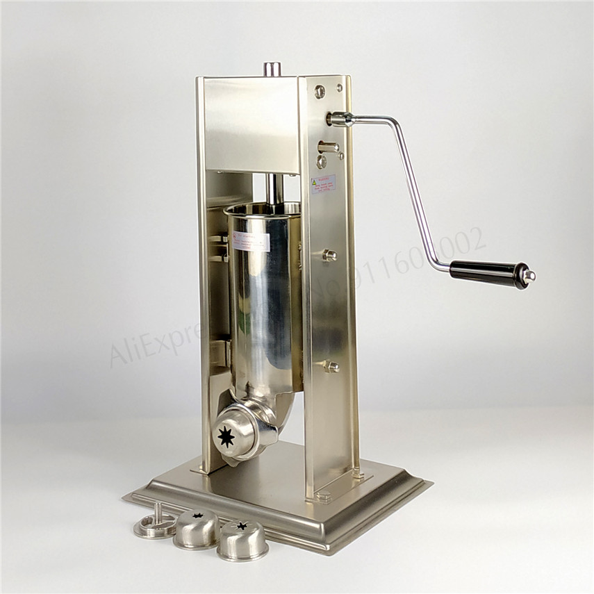 Electric Churro Maker Machine - เครื่องทำชูโร 2 ลิตร เครื่องยัดไส้ไส้กรอก เครื่องทำซาลามี เครื่องทำชูโรแบบแมนนวล