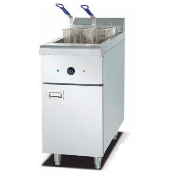 Electric Fryer Commercial 20L - เครื่องทอดไฟฟ้าอุตสาหกรรมแบบถังเดี่ยว 20 ลิตร คุณภาพสูงสำหรับร้านอาหาร