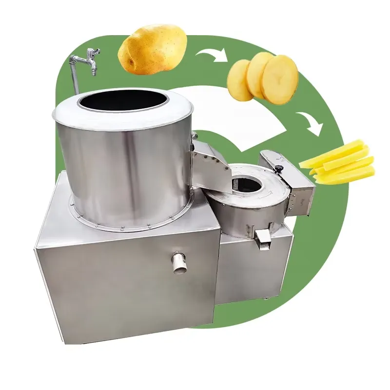 Commercial Potato Peeler Machine - เครื่องล้างปอกหั่นมันฝรั่งสำหรับอุตสาหกรรมไฟฟ้าเชิงพาณิชย์ ราคา