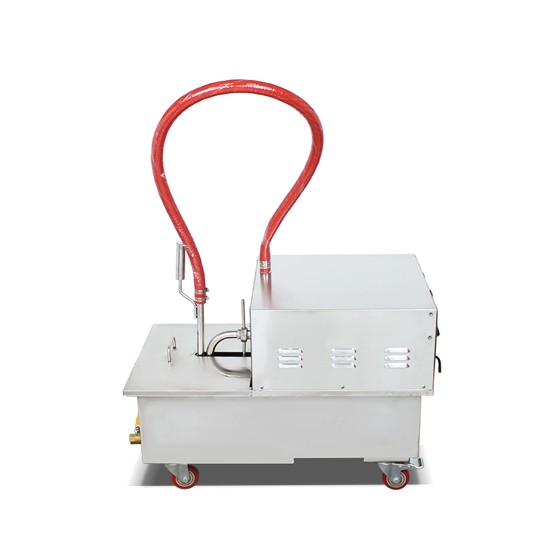 Fryer Oil Filtration Machine - รถเข็นกรองน้ำมันปรุงอาหารเคลื่อนที่เชิงพาณิชย์ ทำจากสแตนเลส สำหรับร้านอาหารทอด