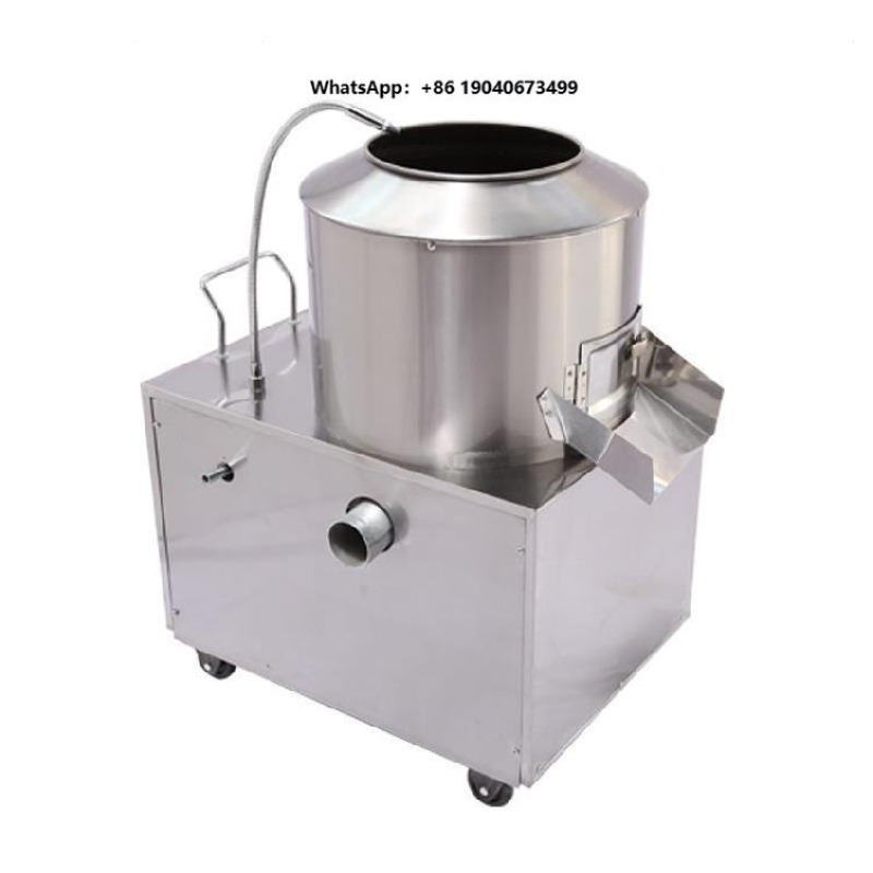 Commercial Potato Peeler Machine - เครื่องปอกมันฝรั่งไฟฟ้าสำหรับร้านอาหาร/เครื่องปอกมันฝรั่งสำหรับใช้ในเชิงพาณิชย์/เครื่องปอกและหั่นมันฝรั่ง XH