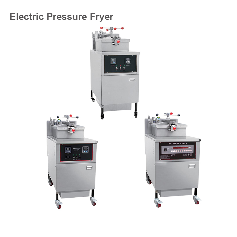 Pressure Fryer Commercial Chicken - เครื่องทอดไก่ทอดกรอบแบบไฟฟ้าเชิงพาณิชย์ รุ่นใหม่ ยี่ห้อ Linkrich ความจุ 25
