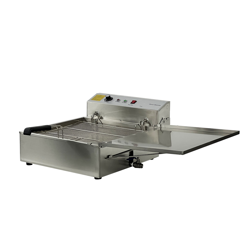 Commercial Donut Fryer Electric - ราคาขายส่ง เครื่องทอดไฟฟ้าขนาดใหญ่ 25 ลิตร พร้อมตัวตั้งเวลา สำหรับทอดโดนัท