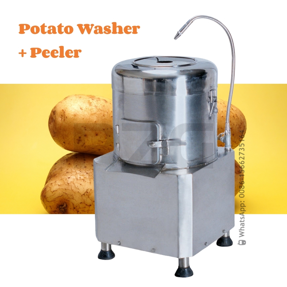 8กก.15กก.30กก.ไฟฟ้าอัตโนมัติขน - Commercial Potato Peeler Machine บทวิจารณ์และราคา