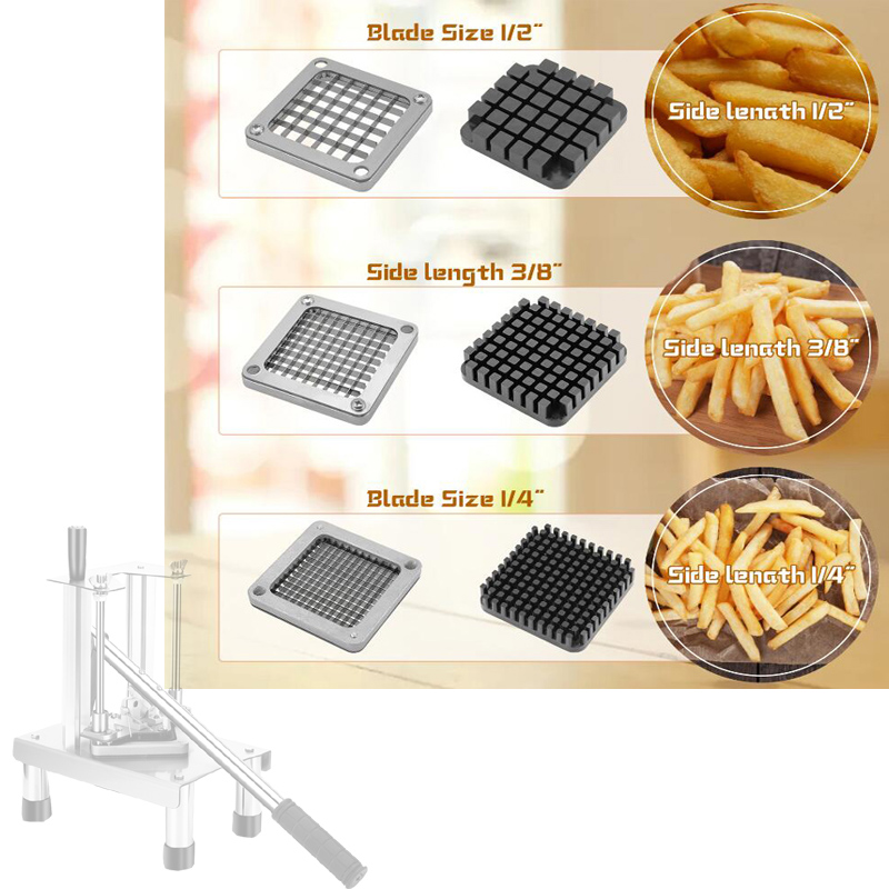 เครื่องหั่นมันฝรั่งแบบมือหมุน  - Commercial French Fry Cutter บทวิจารณ์และราคา