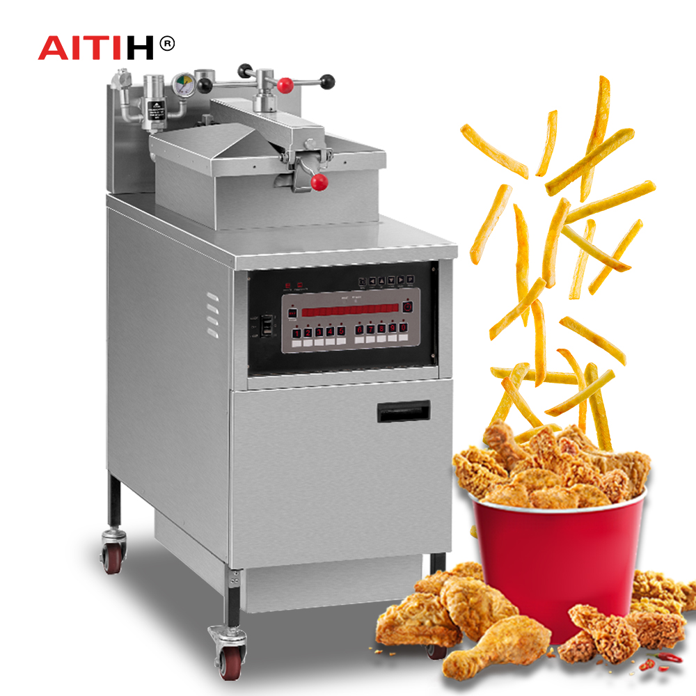 หม้อทอดแรงดันไฟฟ้าสำหรับไก่แบบ - Pressure Fryer Commercial Chicken บทวิจารณ์และราคา