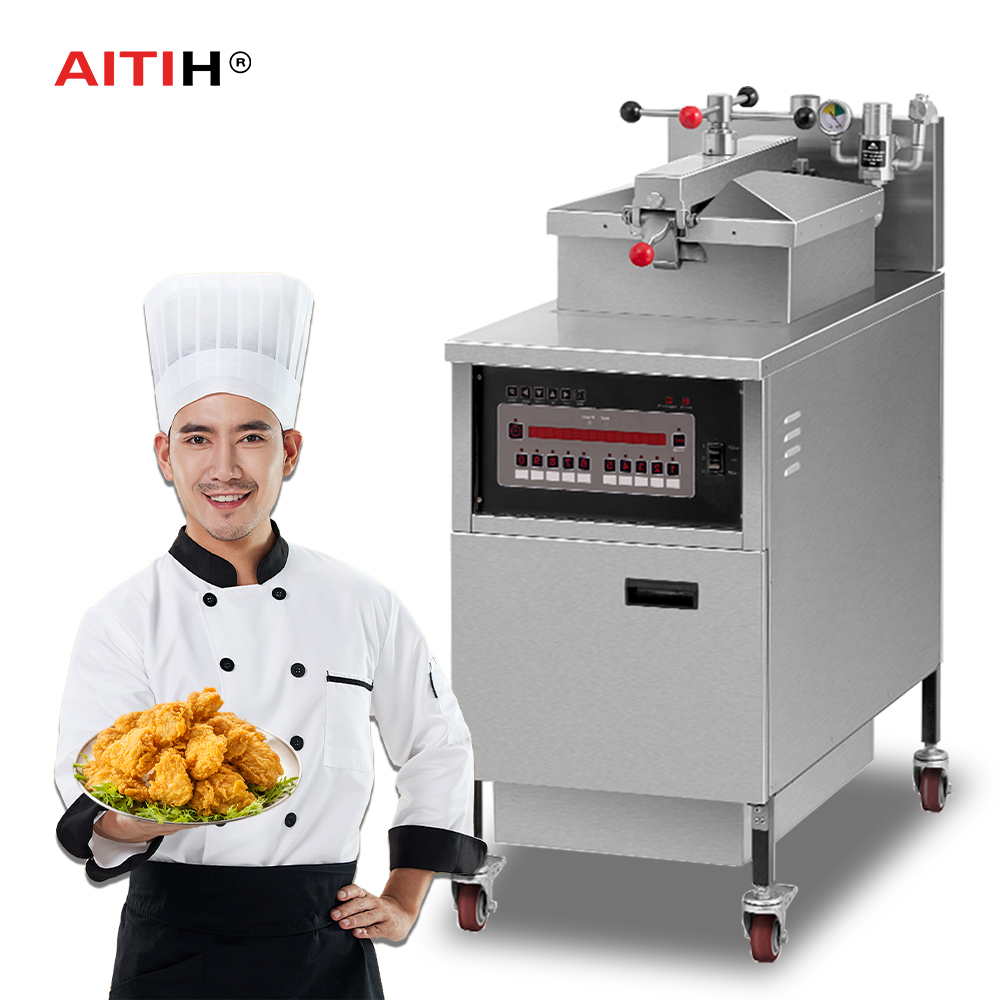 หม้อทอดแรงดันไฟฟ้าสำหรับไก่แบบ - Pressure Fryer Commercial Chicken บทวิจารณ์และราคา