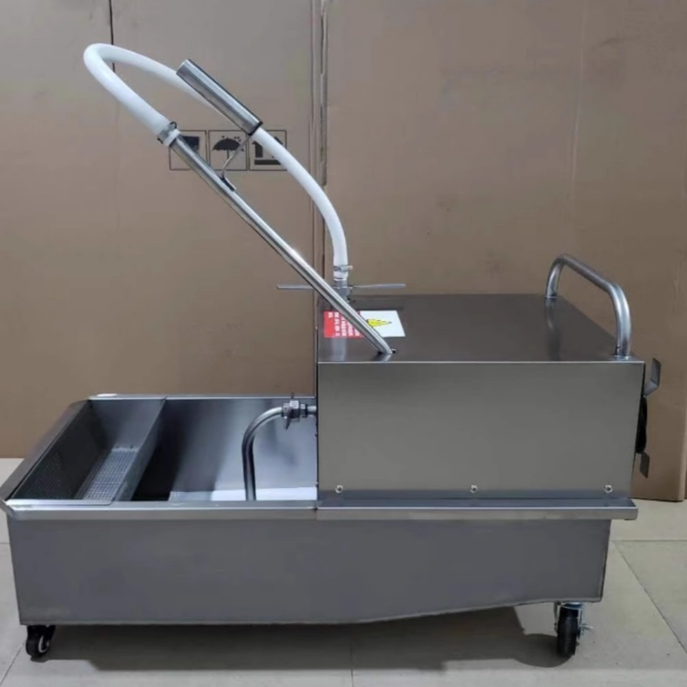 เครื่องกรองน้ำมันทอดแบบเคลื่อน - Fryer Oil Filtration Machine บทวิจารณ์และราคา