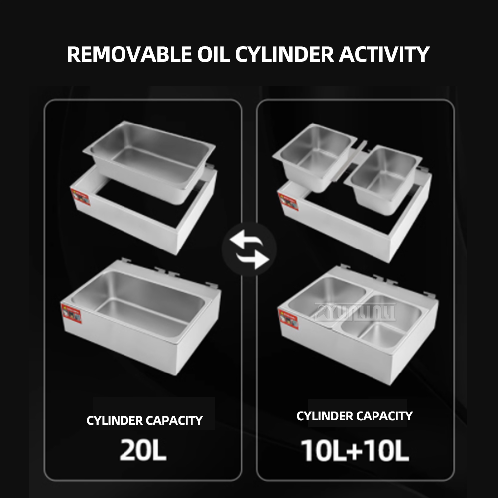 2025 รุ่น 20L Deep Fryer หม้อท - Electric Fryer Commercial 20L บทวิจารณ์และราคา