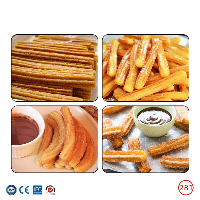 # เครื่องทำชูโรสแบบมืออาชีพขนา - Electric Churro Maker Machine บทวิจารณ์และราคา