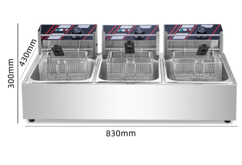 เครื่องทอดอัตโนมัติเชิงพาณิชย์ - Electric Fryer Commercial 20L บทวิจารณ์และราคา