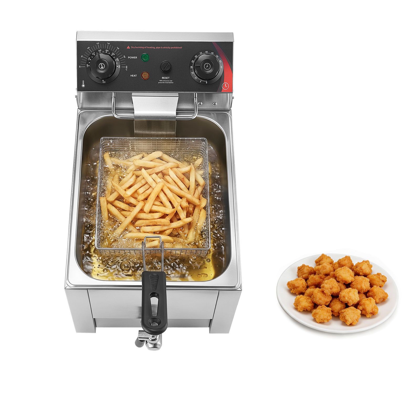 หม้อทอดไฟฟ้าเชิงพาณิชย์, อัพเก - Fryer Basket Commercial Stainless บทวิจารณ์และราคา