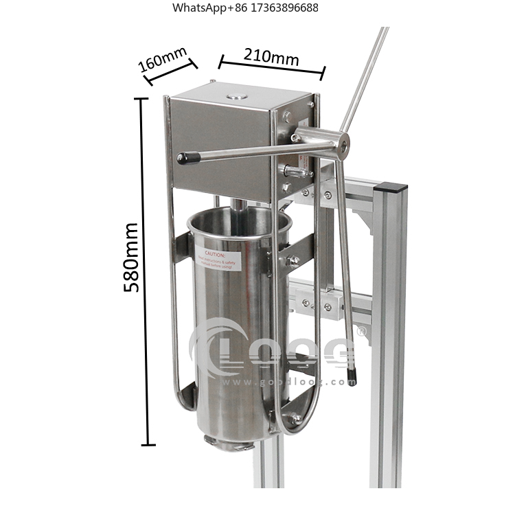 เครื่องทำชูโรส์สแตนเลสแบบตั้งโ - Electric Churro Maker Machine บทวิจารณ์และราคา