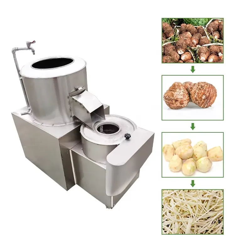เครื่องล้างปอกหั่นมันฝรั่งสำหร - Commercial Potato Peeler Machine บทวิจารณ์และราคา