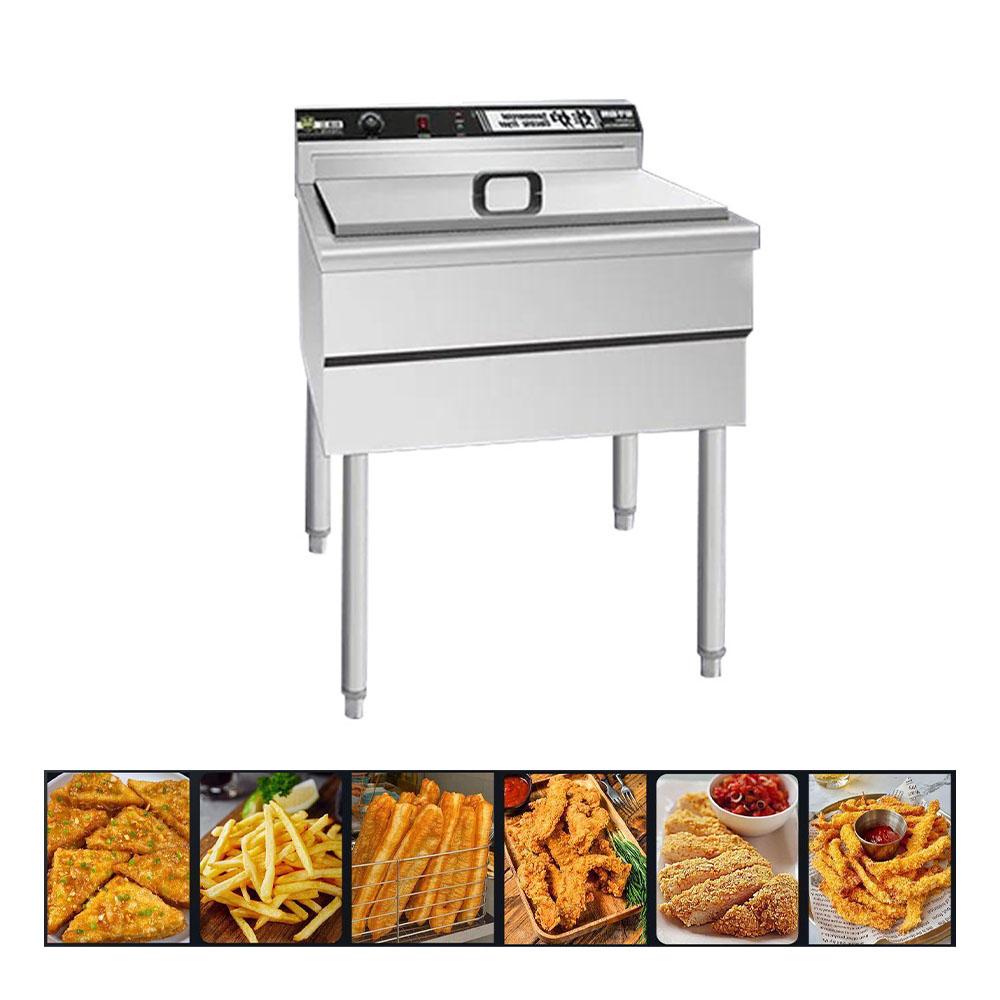 เครื่องทอดโดนัทไฟฟ้าสแตนเลสขนา - Countertop Deep Fryer With Timer บทวิจารณ์และราคา