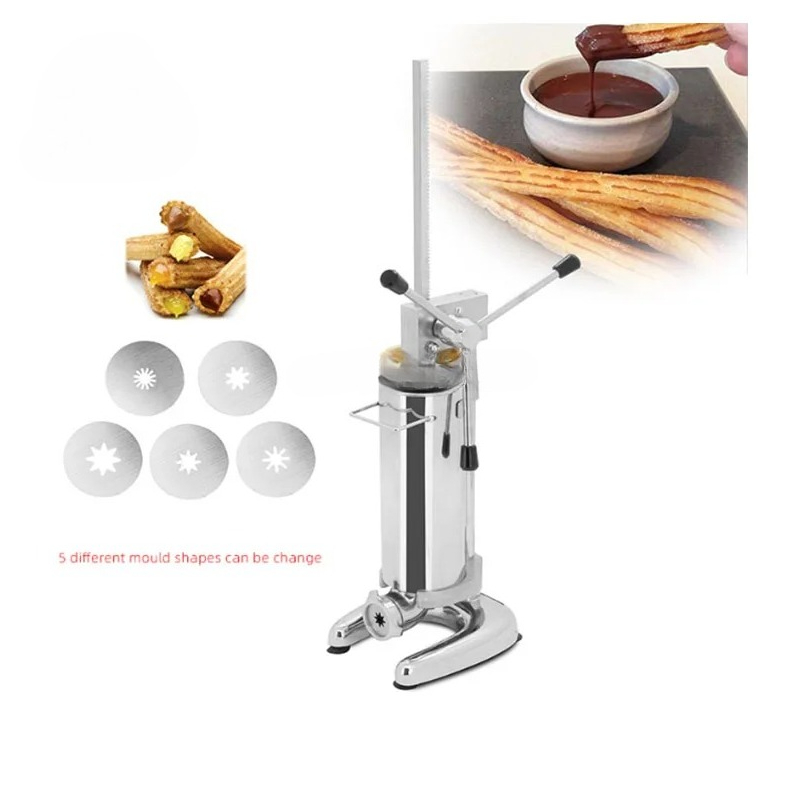 เครื่องทำชูโรสขนาดเล็ก สแตนเลส - Electric Churro Maker Machine บทวิจารณ์และราคา