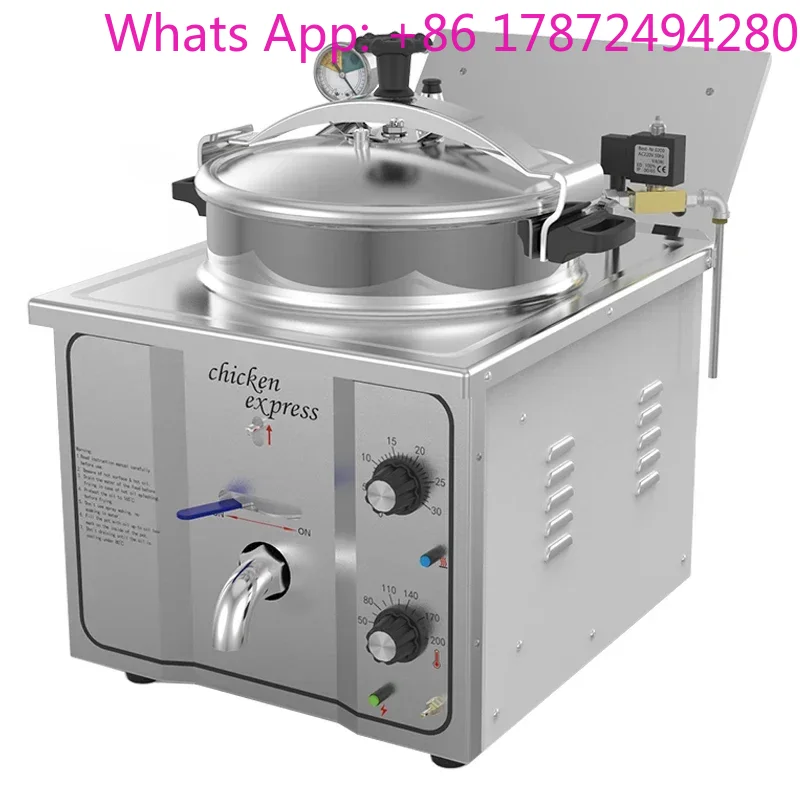 เครื่องทอดไก่ไฟฟ้าแรงดันสูงแบบ - Pressure Fryer Commercial Chicken บทวิจารณ์และราคา
