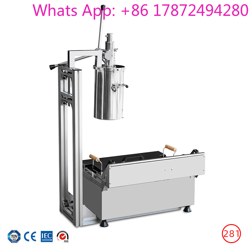 เครื่องทำชูโรส์มืออาชีพ 5 ลิตร - Electric Churro Maker Machine บทวิจารณ์และราคา