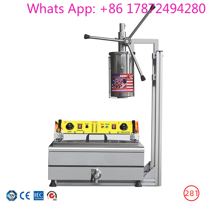 เครื่องทำชูโรส์มืออาชีพ 5 ลิตร - Electric Churro Maker Machine บทวิจารณ์และราคา