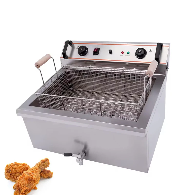 เครื่องทอดไฟฟ้าเชิงพาณิชย์ 20  - Electric Fryer Commercial 20L บทวิจารณ์และราคา