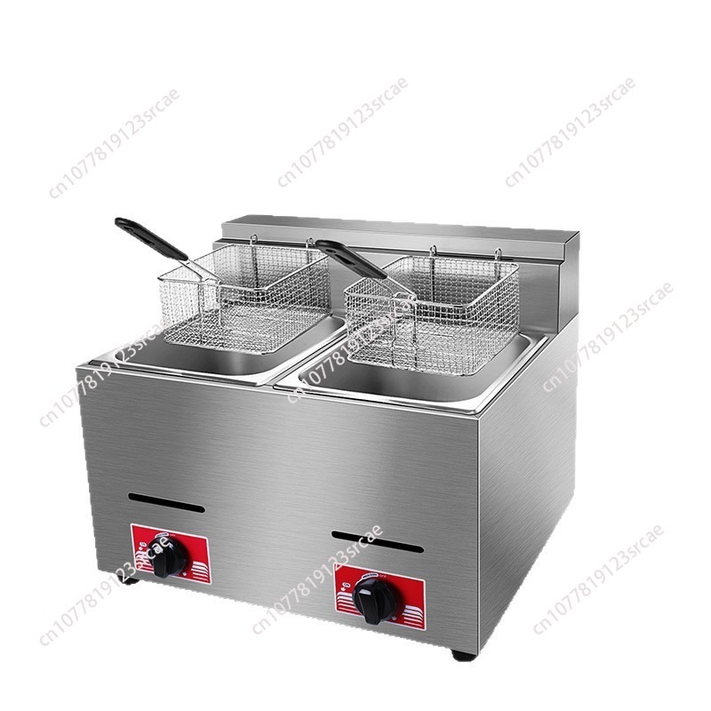 เตาทอดแก๊ส LPG เชิงพาณิชย์ พร้ - Commercial Gas Deep Fryer Propane บทวิจารณ์และราคา