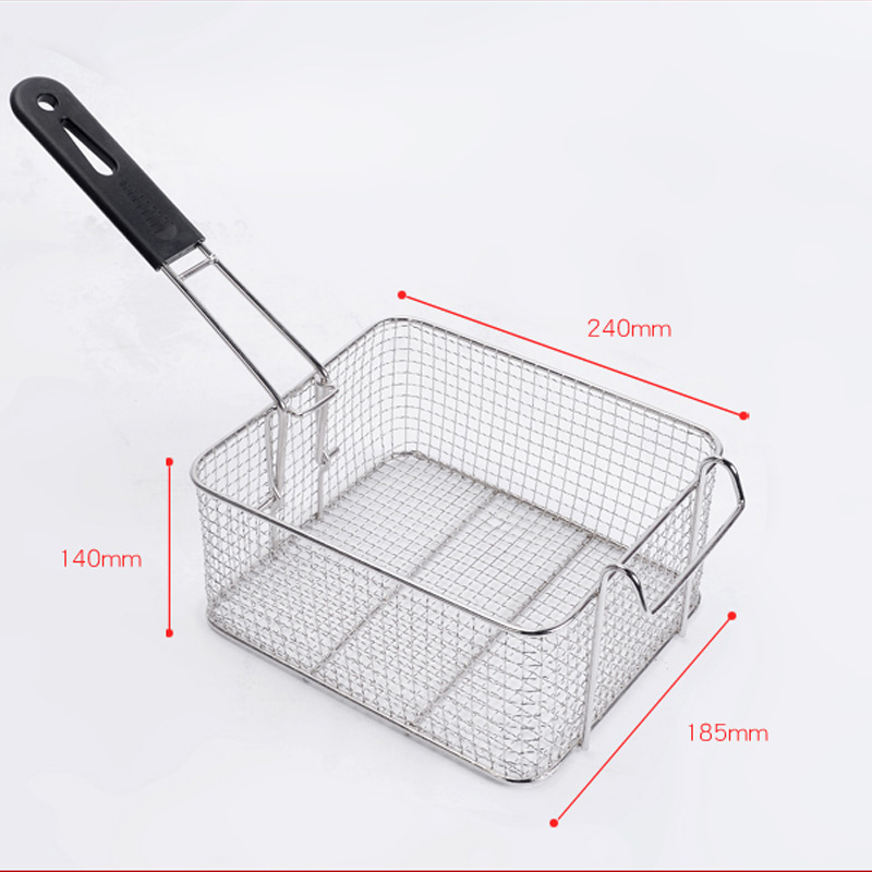 เครื่องทอดไฟฟ้า 2 ถัง พร้อมตะก - Fryer Basket Commercial Stainless บทวิจารณ์และราคา