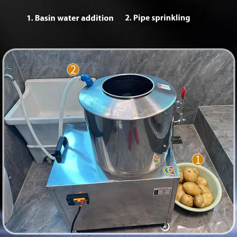 เครื่องปอกเปลือกอัตโนมัติสำหรั - Commercial Potato Peeler Machine บทวิจารณ์และราคา