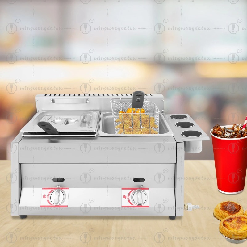 เครื่องทอดแก๊สเชิงพาณิชย์แบบตั - Fryer Basket Commercial Stainless บทวิจารณ์และราคา