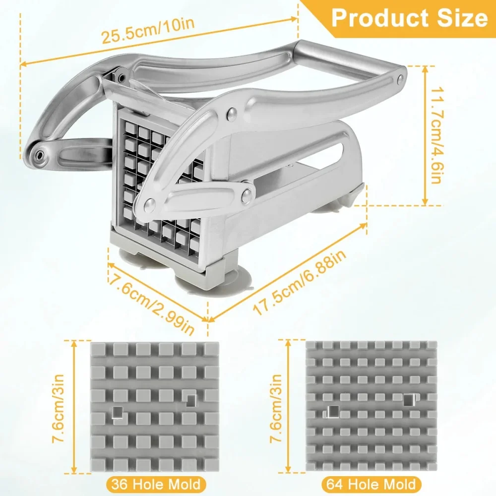 เครื่องตัดมันฝรั่งแบบมือหมุน ส - Commercial French Fry Cutter บทวิจารณ์และราคา