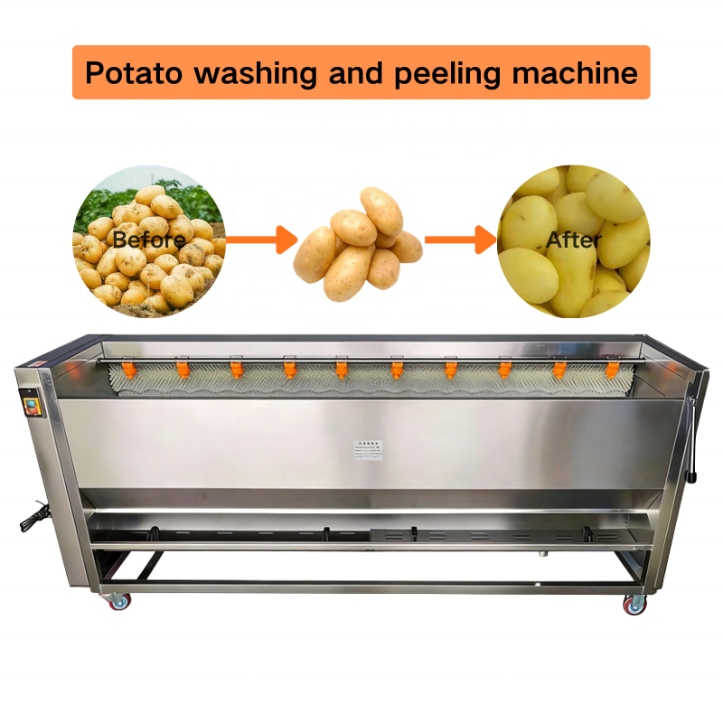 เครื่องปอกเปลือกมันฝรั่งอัตโนม - Commercial Potato Peeler Machine บทวิจารณ์และราคา