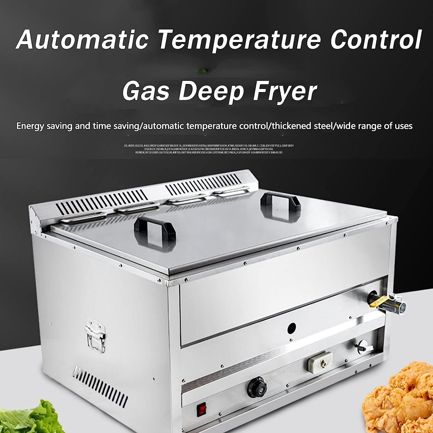 เครื่องทอดแบบใช้แก๊สเชิงพาณิชย - Commercial Gas Deep Fryer Propane บทวิจารณ์และราคา