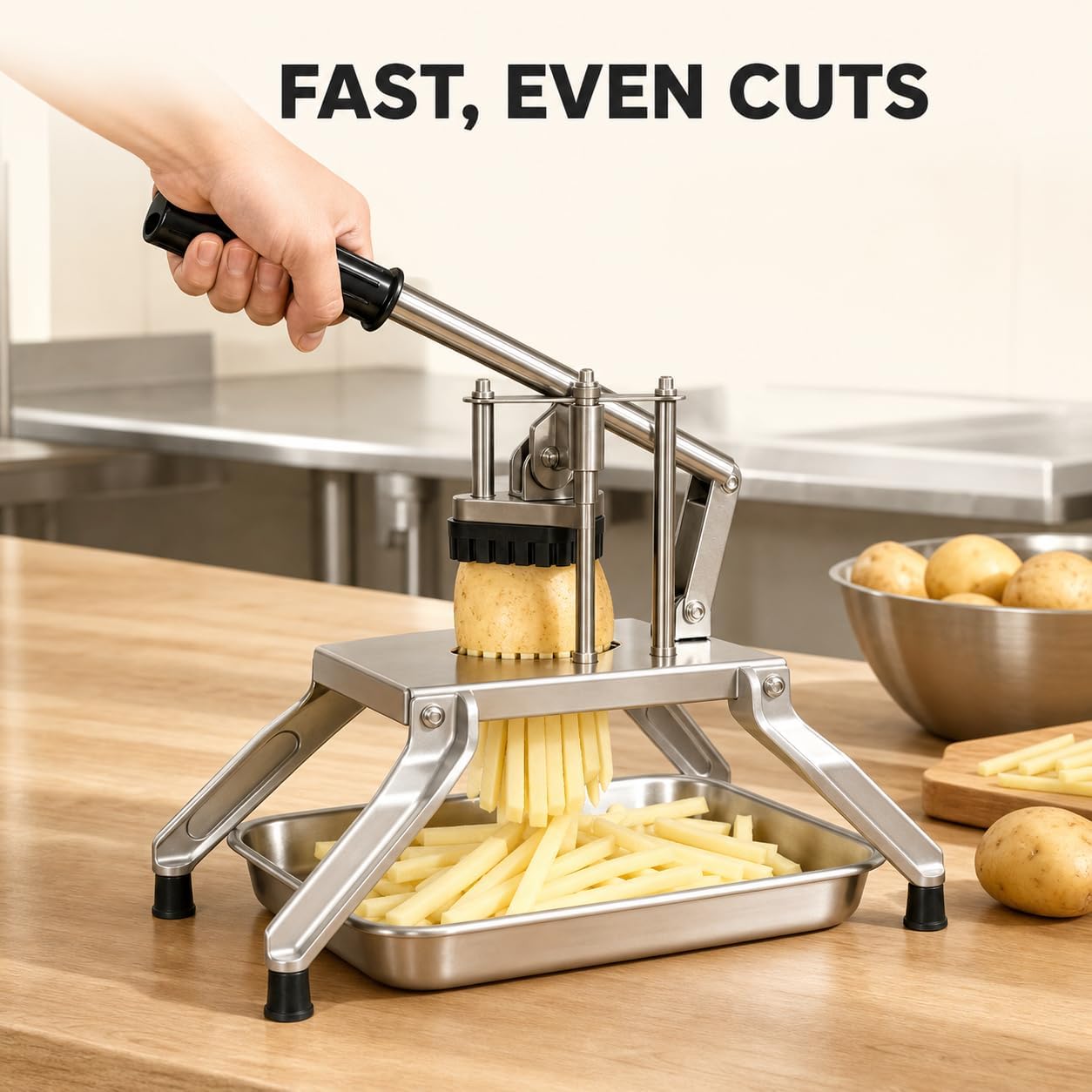 เครื่องตัดเฟรนช์ฟรายส์สำหรับใช - Commercial French Fry Cutter บทวิจารณ์และราคา