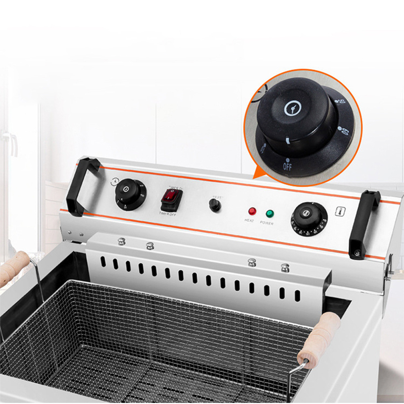 หม้อทอดไฟฟ้าขนาด 20 ลิตร/30 ลิ - Electric Fryer Commercial 20L บทวิจารณ์และราคา