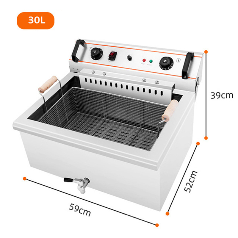 หม้อทอดไฟฟ้าขนาด 20 ลิตร/30 ลิ - Electric Fryer Commercial 20L บทวิจารณ์และราคา
