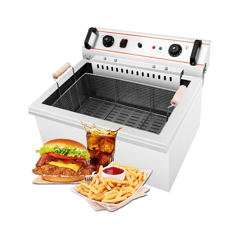 หม้อทอดไฟฟ้าขนาด 20 ลิตร/30 ลิ - Electric Fryer Commercial 20L บทวิจารณ์และราคา