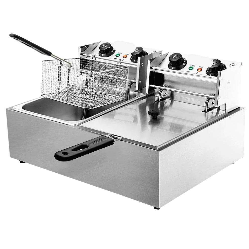 หม้อทอดไฟฟ้าเชิงพาณิชย์ขนาด 20 - Electric Fryer Commercial 20L บทวิจารณ์และราคา