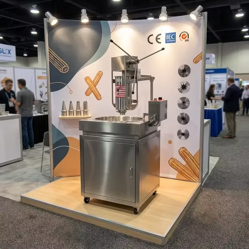 เครื่องทำชูโรไฟฟ้า 30 ลิตร แบบ - Electric Churro Maker Machine บทวิจารณ์และราคา