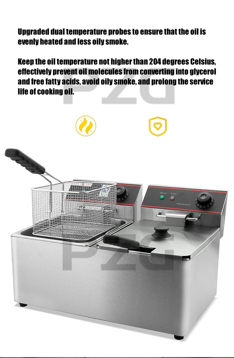 เครื่องทอดไฟฟ้าแบบตั้งโต๊ะ สเต - Countertop Deep Fryer With Timer บทวิจารณ์และราคา