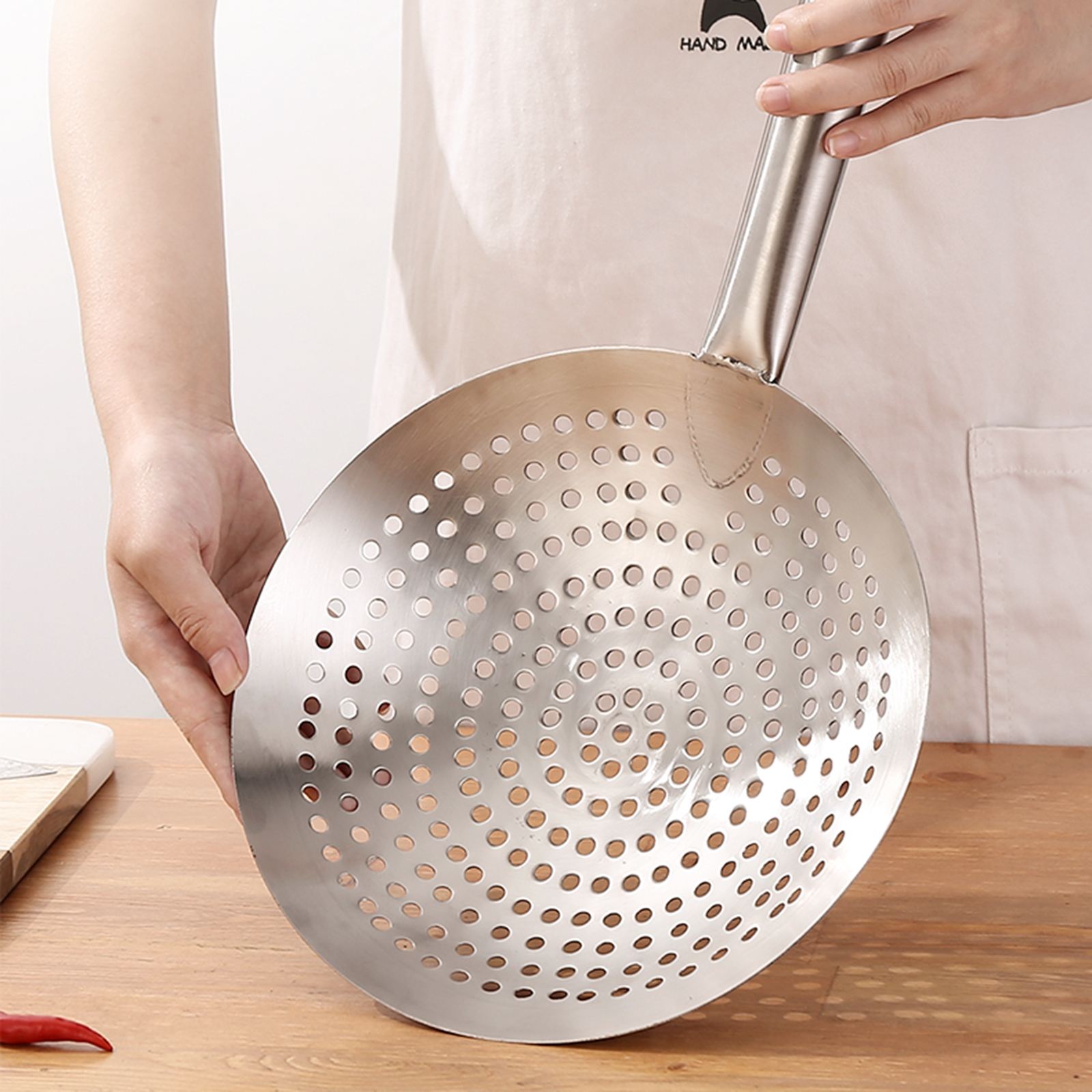 สแตนเลสสตีลตาข่าย Colander กรอ - Fryer Oil Filtration Machine บทวิจารณ์และราคา