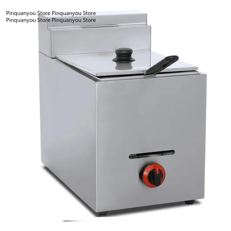 เครื่องทอดแก๊ส LPG สเตนเลสสตีล - Commercial Gas Deep Fryer Propane บทวิจารณ์และราคา