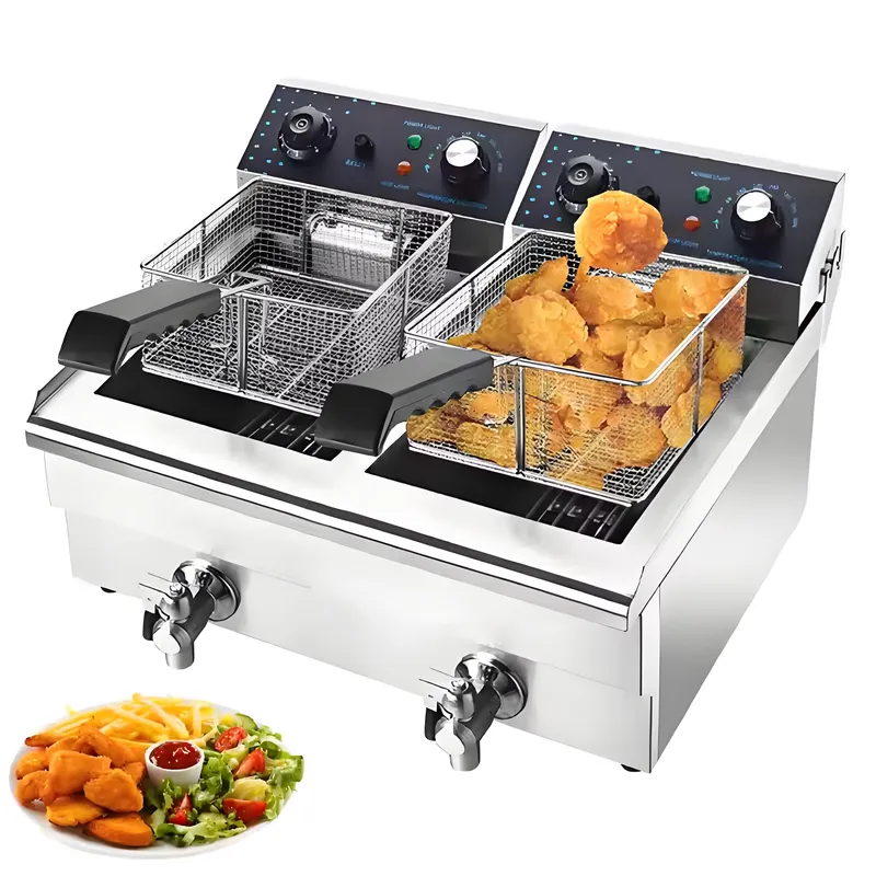 หม้อทอดไฟฟ้าเชิงพาณิชย์ 20 ลิต - Electric Fryer Commercial 20L บทวิจารณ์และราคา