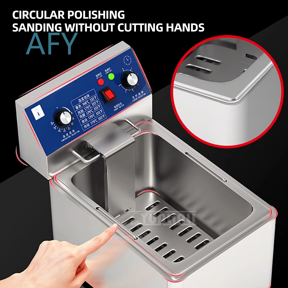 เครื่องทอดไฟฟ้าแบบสองถัง 20 ลิ - Electric Fryer Commercial 20L บทวิจารณ์และราคา