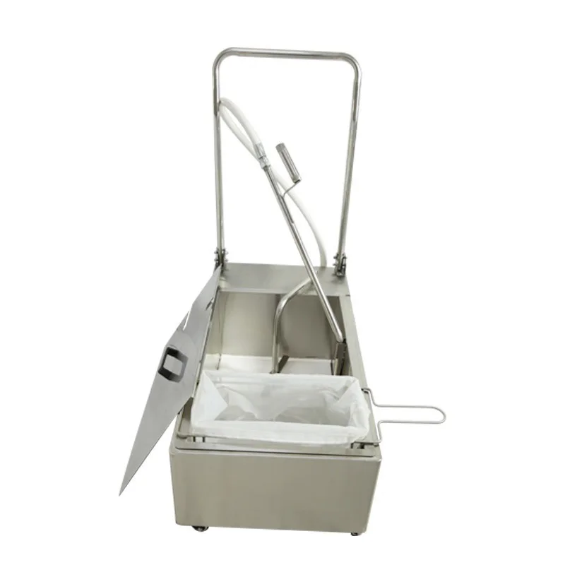 รถเข็นกรองน้ำมันขนาด 48 ลิตร,  - Fryer Oil Filtration Machine บทวิจารณ์และราคา