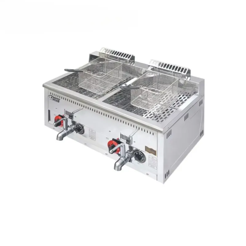 เครื่องทอดแบบตั้งโต๊ะ 2 ถัง ขน - Countertop Deep Fryer With Timer บทวิจารณ์และราคา