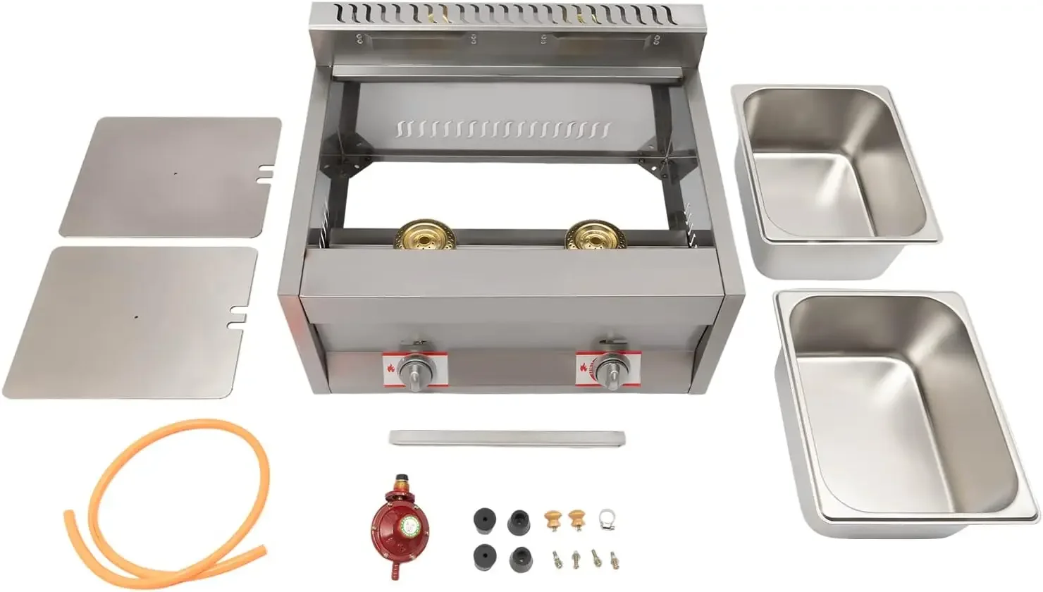หม้อทอดเชิงพาณิชย์แบบตั้งโต๊ะ  - Commercial Gas Deep Fryer Propane บทวิจารณ์และราคา
