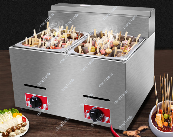 เตาทอดแก๊ส LPG เชิงพาณิชย์ พร้ - Commercial Gas Deep Fryer Propane บทวิจารณ์และราคา