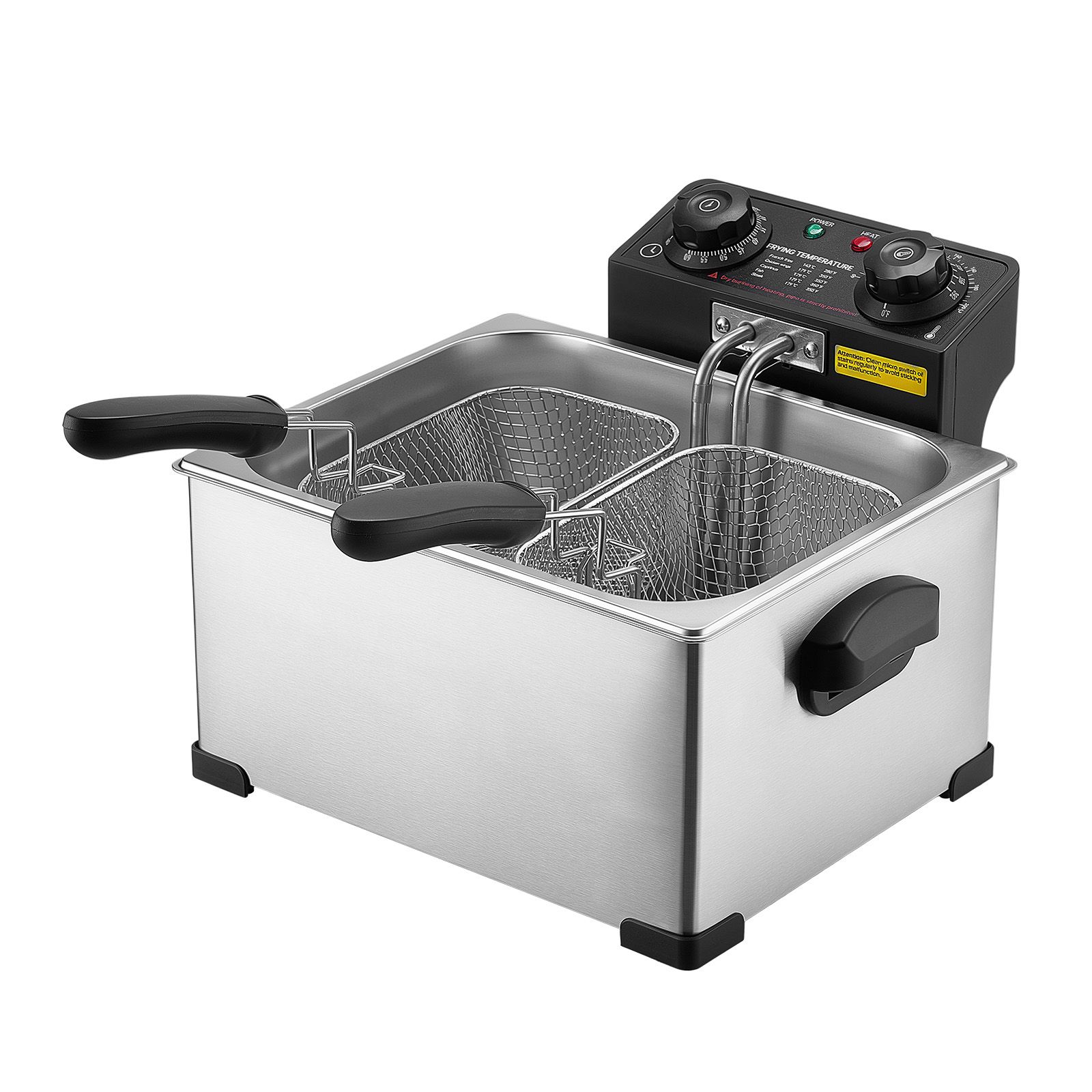 เครื่องทอดไฟฟ้าเชิงพาณิชย์, 9. - Countertop Deep Fryer With Timer บทวิจารณ์และราคา