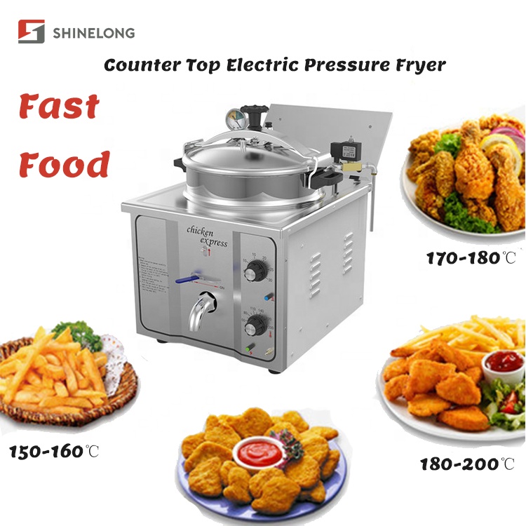 เครื่องทอดไก่แบบแรงดันขนาดเล็ก - Pressure Fryer Commercial Chicken บทวิจารณ์และราคา