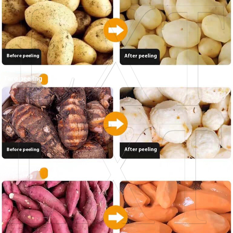 เครื่องปอกเปลือกมันฝรั่งและมัน - Commercial Potato Peeler Machine บทวิจารณ์และราคา