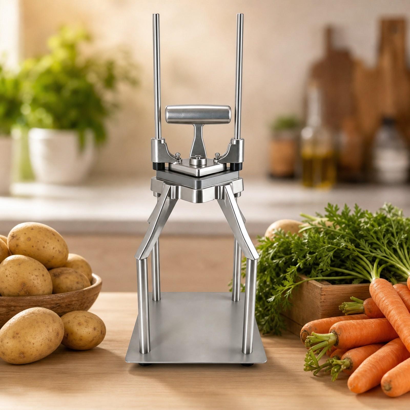 เครื่องตัดมันฝรั่งแบบใช้มือสำห - Commercial French Fry Cutter บทวิจารณ์และราคา